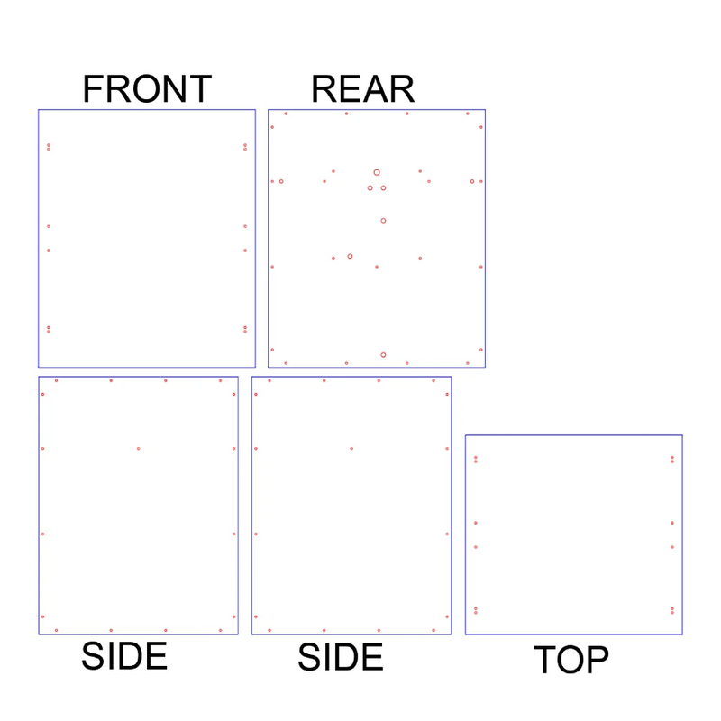Kits de panneaux pour imprimante 3D Ratrig V-Core 4