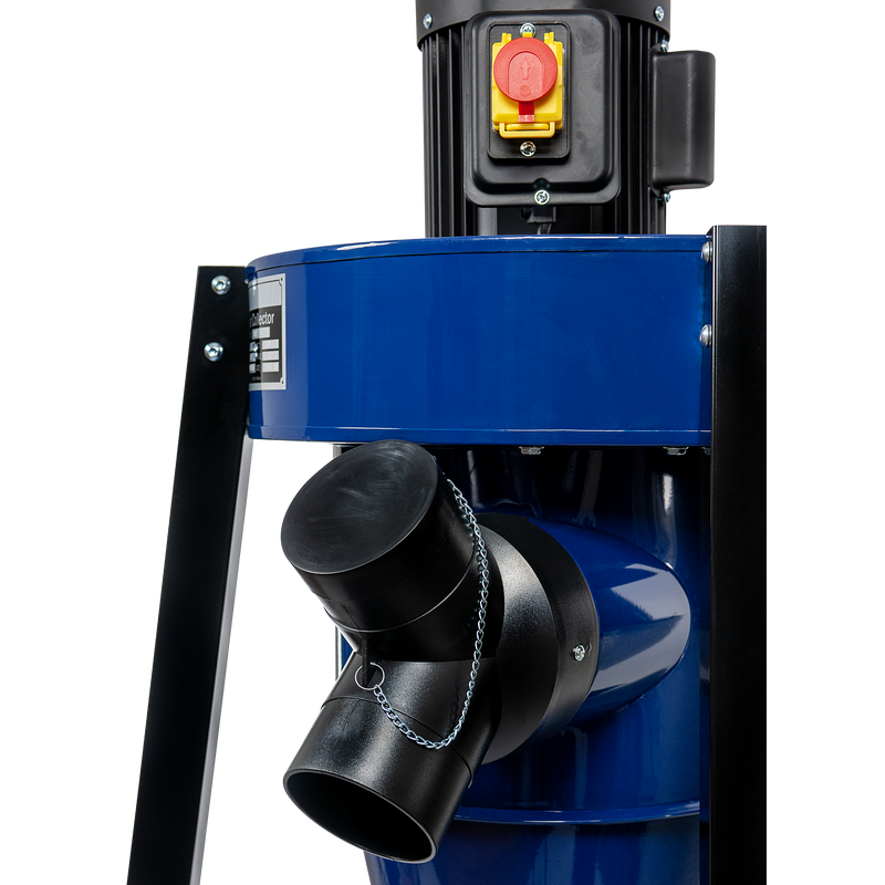 CDC10x - Collecteur de poussière cyclonique à deux étages avec moteur 1 ch