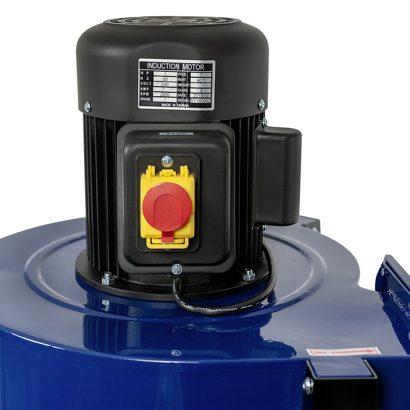 CDC10x - Collecteur de poussière cyclonique à deux étages avec moteur 1 ch