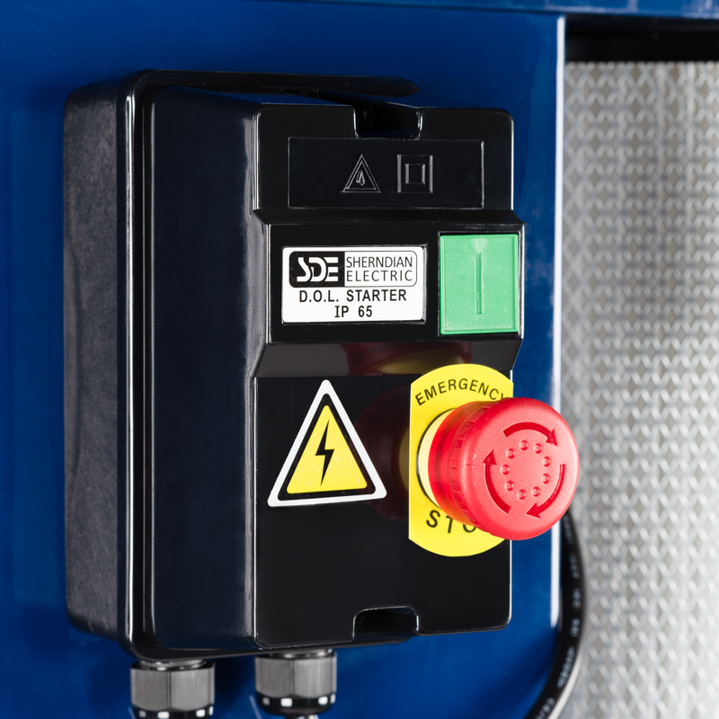 CDC30x - Collecteur de poussière cyclonique à deux étages avec moteur 3 ch