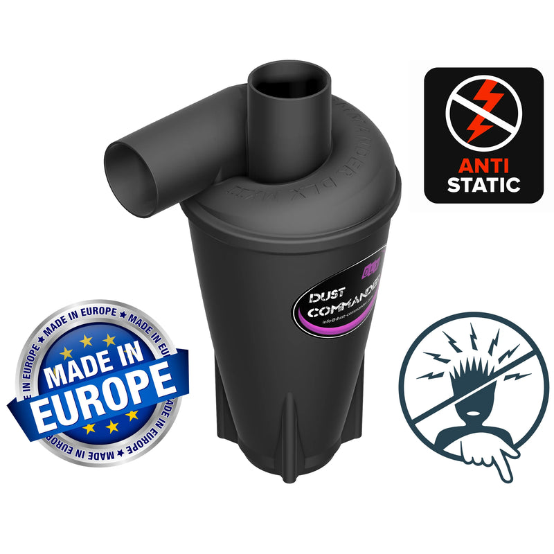 DLX ESD MKII - Filtre/séparateur cyclonique antistatique professionnel
