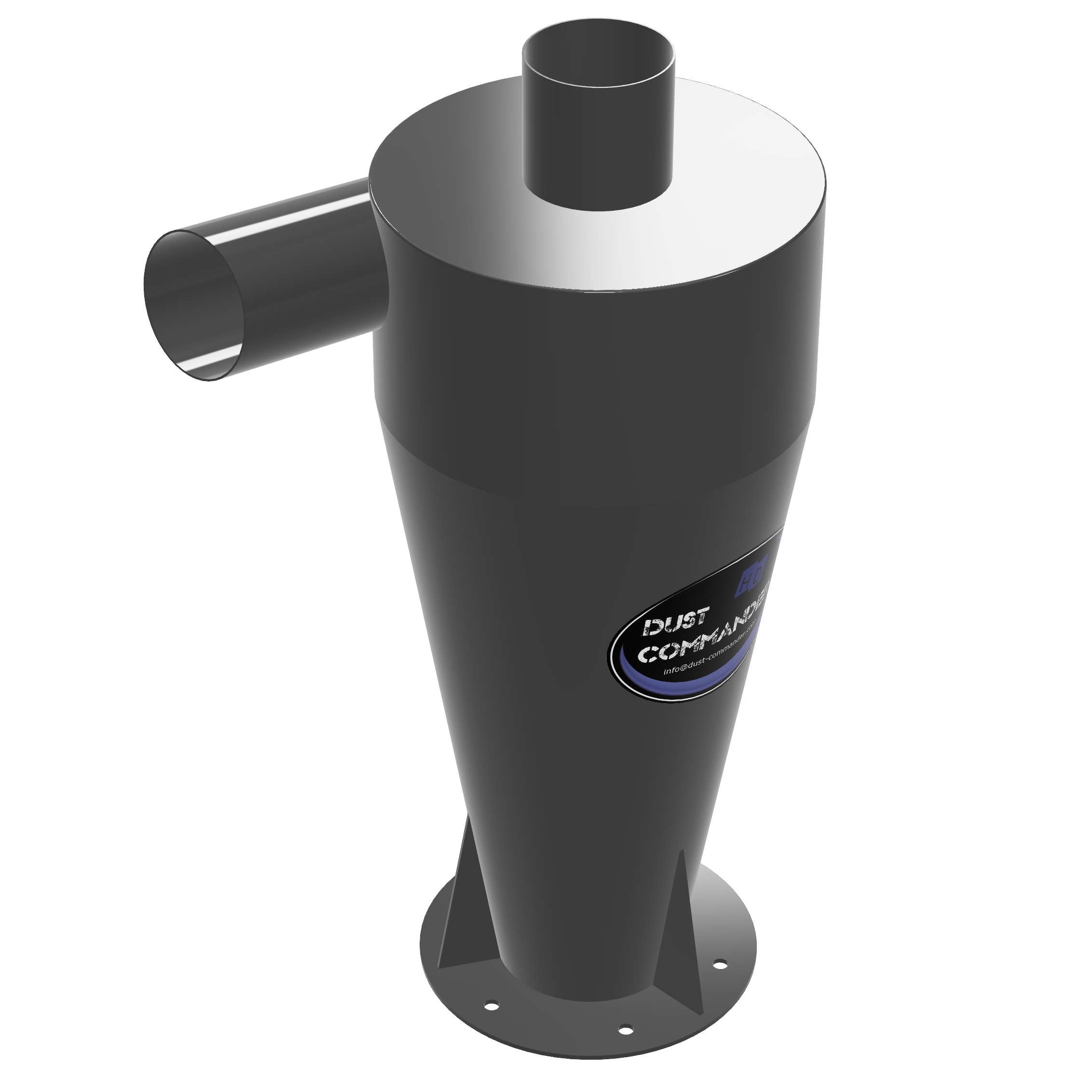 Dust Commander HD : filtre cyclone industriel en acier ultra-résistant ...