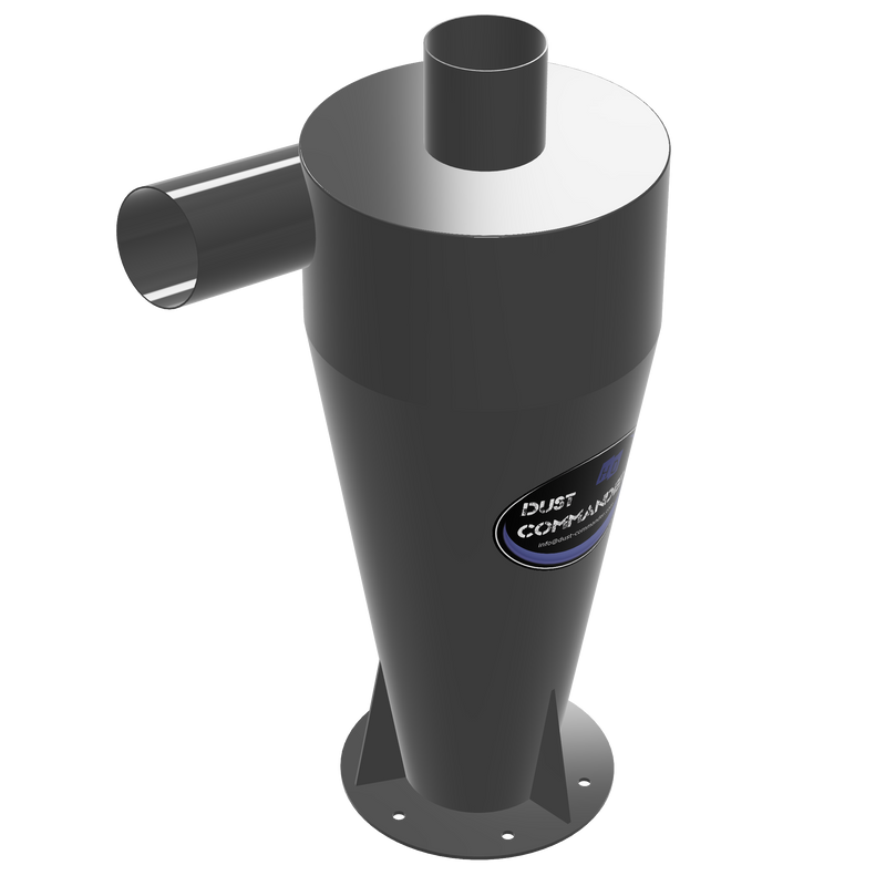 HD - Filtre/séparateur cyclonique industriel en acier pour usage intensif