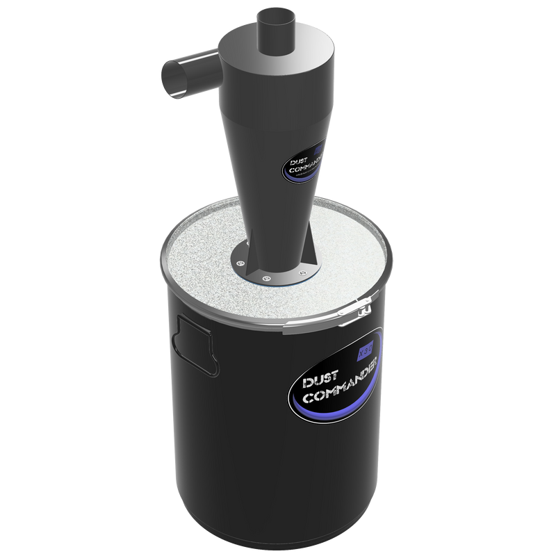 X30 - Kit cyclonique industriel en acier 30 litres