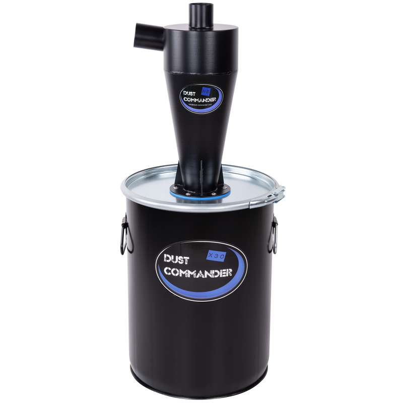 X30 - Kit cyclonique industriel en acier 30 litres