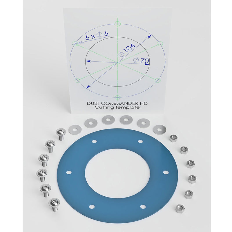 HD - Filtre/séparateur cyclonique industriel en acier pour usage intensif