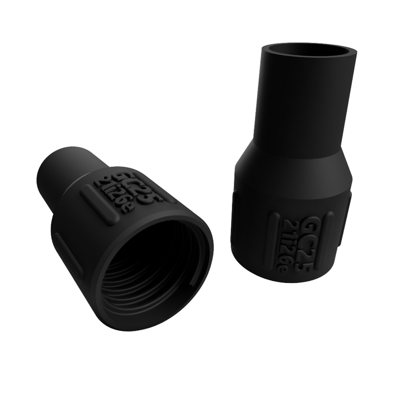 GCx - Connecteur à vis ESD TPU pour tuyau à vide DUST-HESD