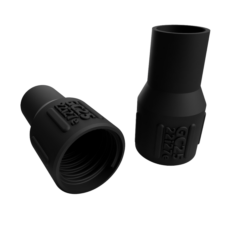 GCx - Connecteur à vis ESD TPU pour tuyau à vide DUST-HESD