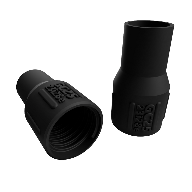 GCx - Connecteur à vis ESD TPU pour tuyau à vide DUST-HESD