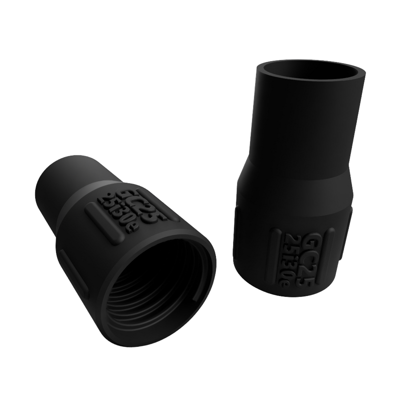 GCx - Connecteur à vis ESD TPU pour tuyau à vide DUST-HESD