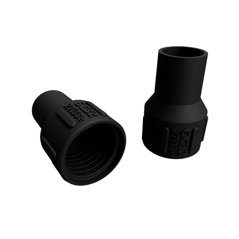 GCx - Connecteur à vis ESD TPU pour tuyau à vide DUST-HESD