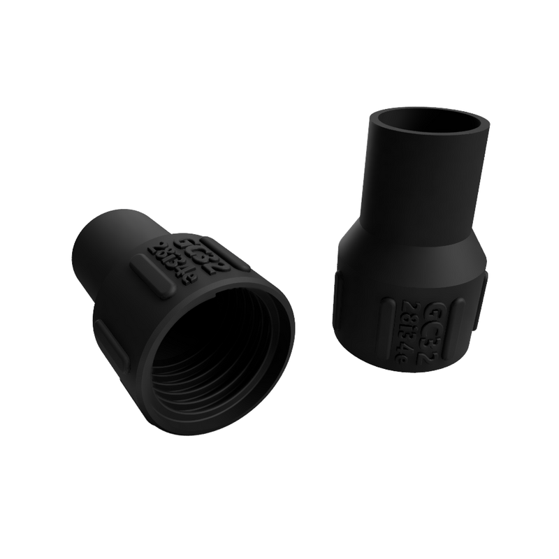 GCx - Connecteur à vis ESD TPU pour tuyau à vide DUST-HESD