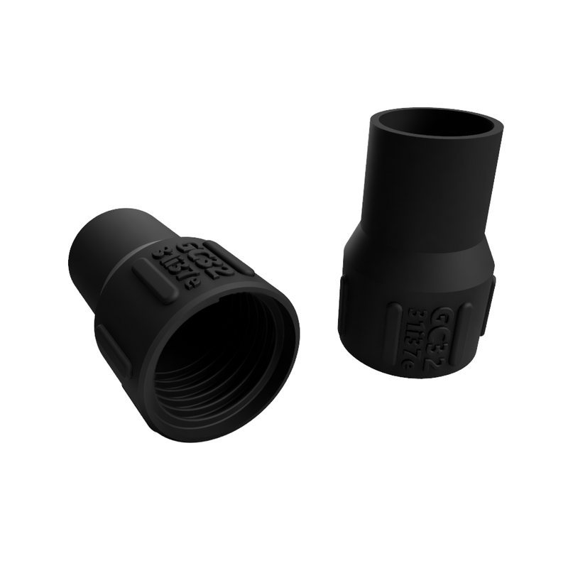 GCx - Connecteur à vis ESD TPU pour tuyau à vide DUST-HESD