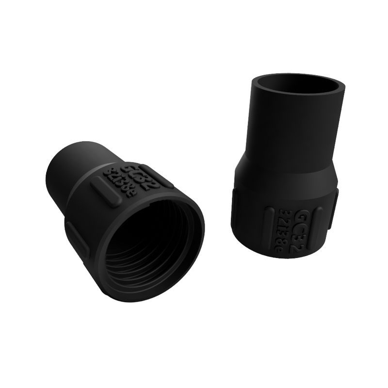 GCx - Connecteur à vis ESD TPU pour tuyau à vide DUST-HESD