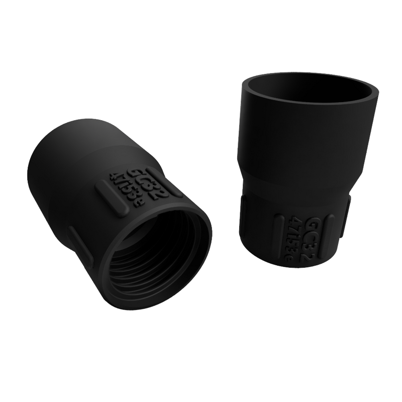 GCx - Connecteur à vis ESD TPU pour tuyau à vide DUST-HESD