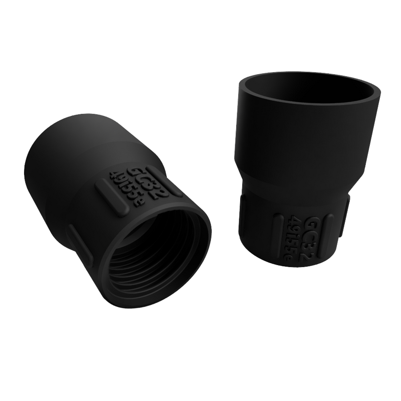 GCx - Connecteur à vis ESD TPU pour tuyau à vide DUST-HESD