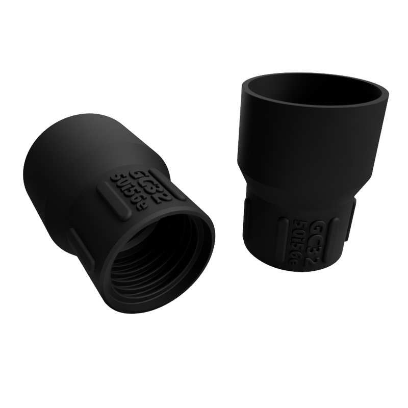 GCx - Connecteur à vis ESD TPU pour tuyau à vide DUST-HESD