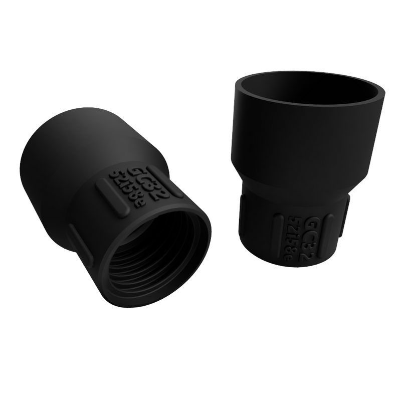 GCx - Connecteur à vis ESD TPU pour tuyau à vide DUST-HESD