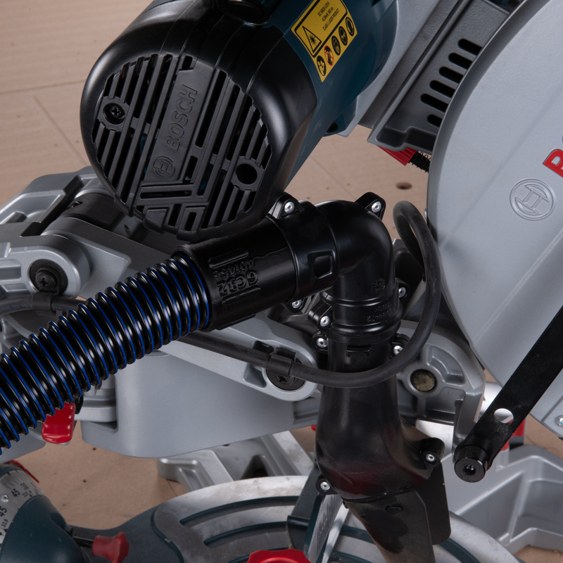 GCx - Connecteur à vis ESD TPU pour tuyau à vide DUST-HESD