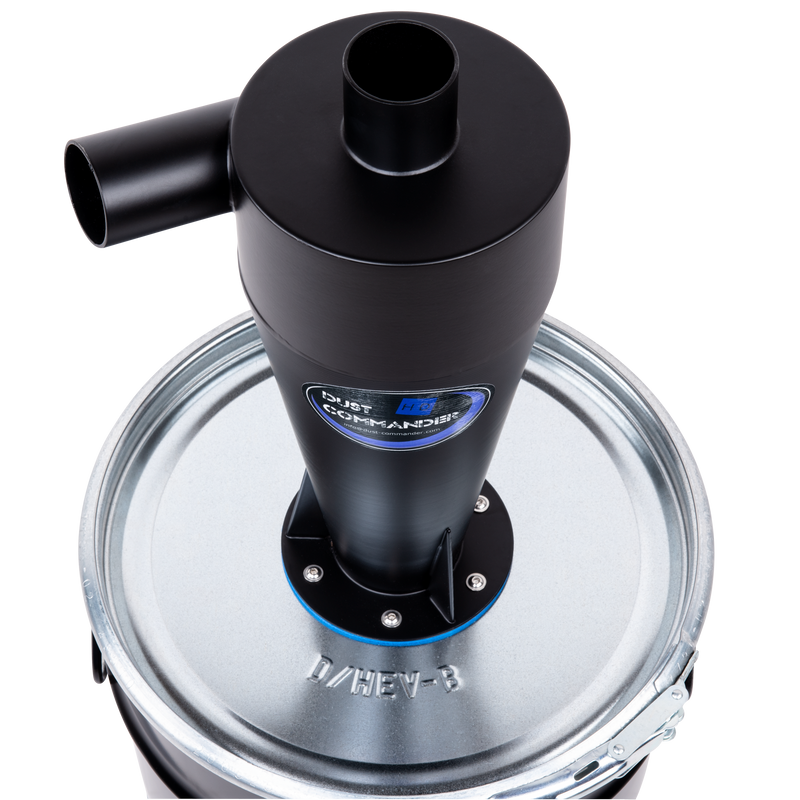 X18 - Kit cyclonique industriel en acier 18 litres