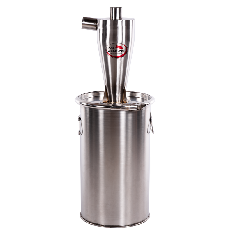 X30-SST - Kit cyclonique industriel en acier inoxydable 30 litres
