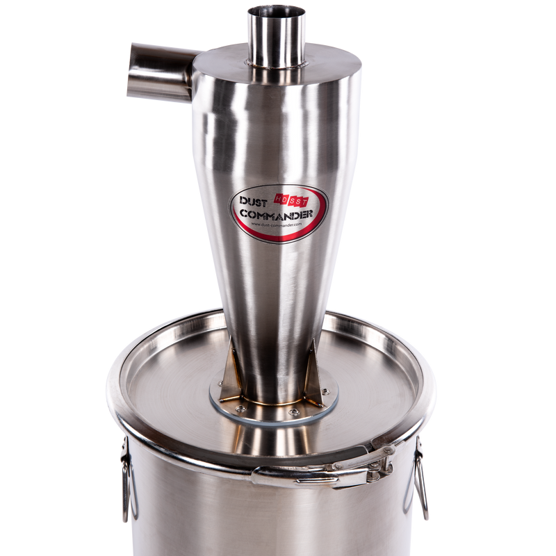 X30-SST - Kit cyclonique industriel en acier inoxydable 30 litres